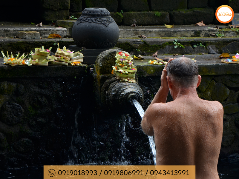 Đền Tirta Empul thanh lọc cơ thể, tâm trí và linh hồn - Du lịch 360Go 